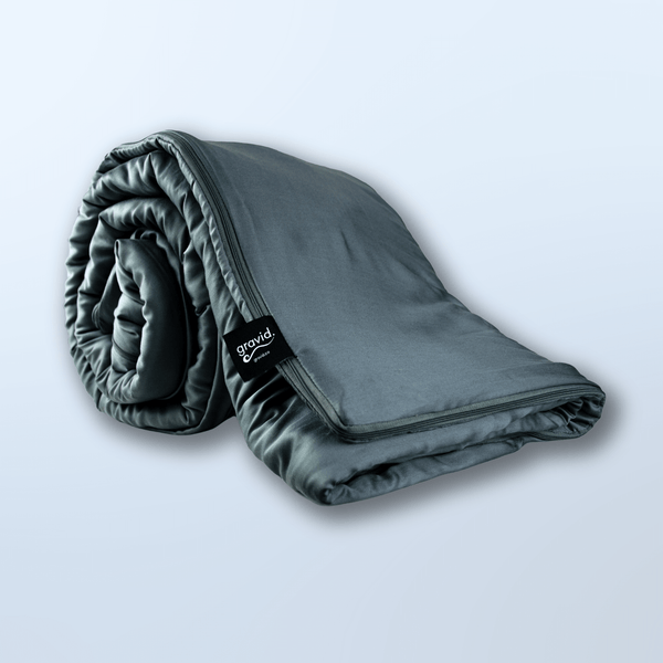 Breeze Cooling Weighted Blanket By Gravid Breeze cooling weighted blanket by gravid