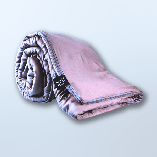 Breeze Cooling Weighted Blanket By Gravid Breeze cooling weighted blanket by gravid