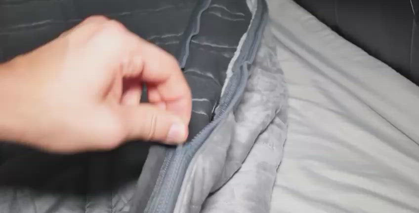 Weighted Blanket with BOTH Covers