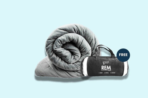 Summer Bundle - Weighted Blanket With FREE REM Pillow!